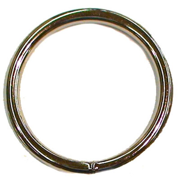 4-118410.SLC.jpg Three Quarter Inch Nickel Plate Welded Ring 10 Pack Image
