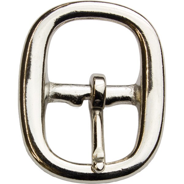 4-150704.SLC.jpg ¾" Center Bar Buckle - Solid Brass/Nickel Plate Image