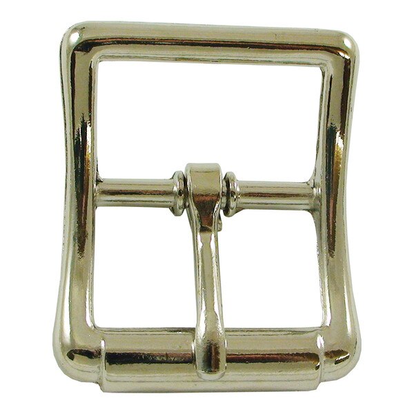 4-154002.SLC.jpg ½" Center Bar Buckle Short - Nickel Plate Image