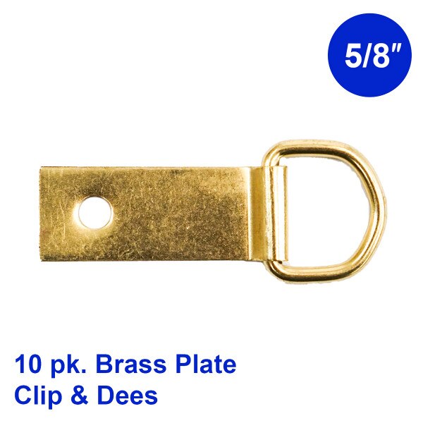 4-830120.SLC.1.jpg 5/8" Clip & Dee - Brass Plate 10 pk Image
