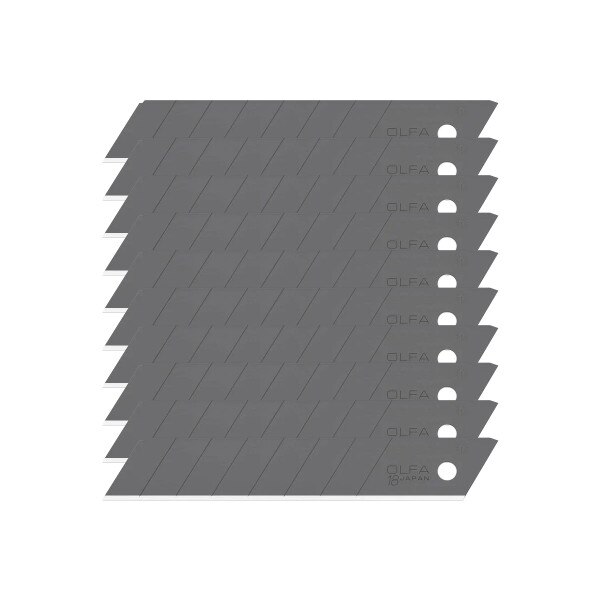 401-9070.SLC.01.jpg 18mm LBB Ultra-Sharp Black Snap Blade - 10 Pack Image