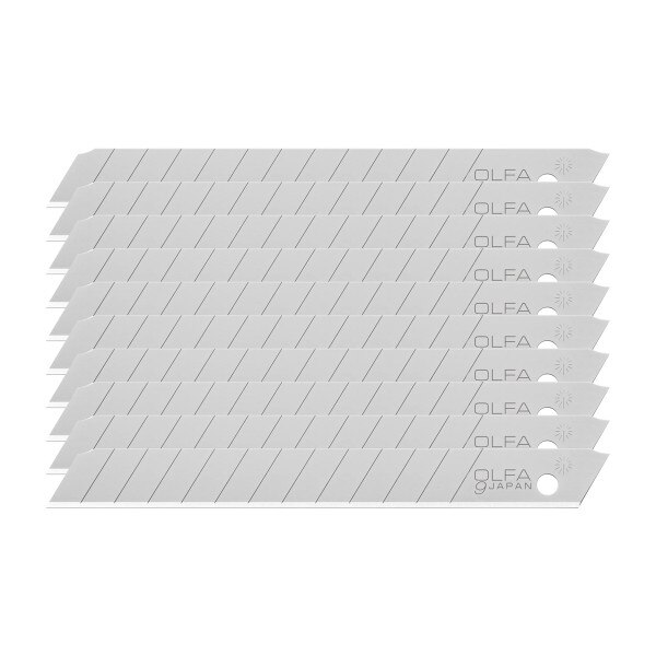 401-9281.SLC.01.jpg 9mm AB-S Stainless Steel Snap Blades -10 Pack Image