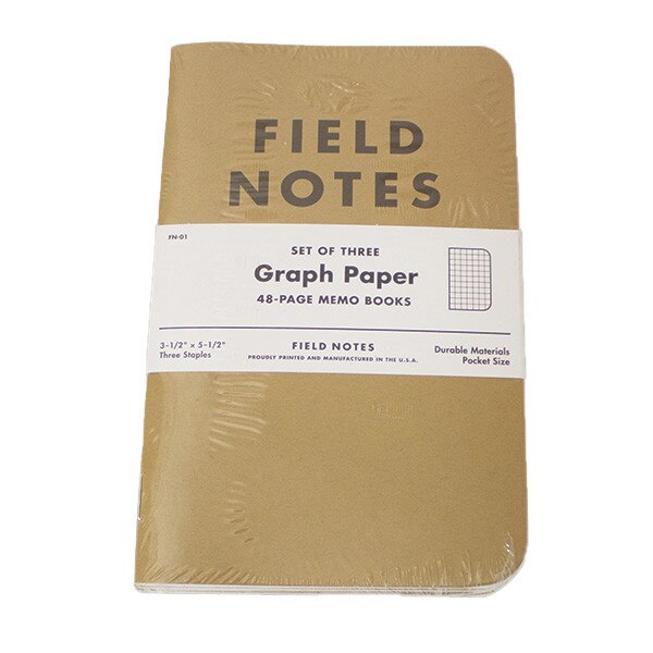 448-01.SLC.01.jpg Field Notes Memo Books - Graph 3pk Image