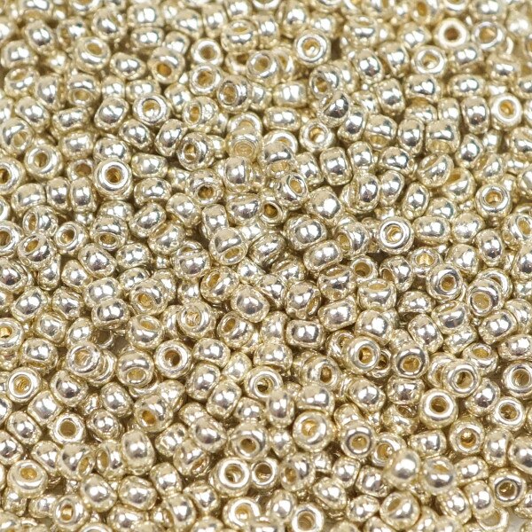 45-1194201.SLC.1.jpg Duracoat Galvanized Silver 11/0 Seed Bead 22g Image