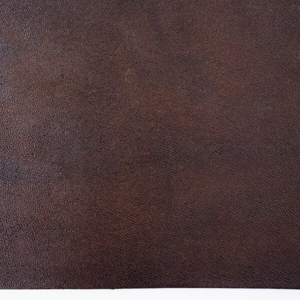 49-9224.SLC.4.jpg Hermann Oak Drum Dyed Brown Pre-Cut 8-10 oz. 24" x 24" Image