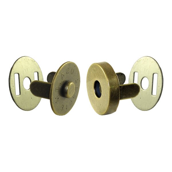 52-151803.SLC.jpg ¾" Magnetic Snap - Antique Brass 25pk Image