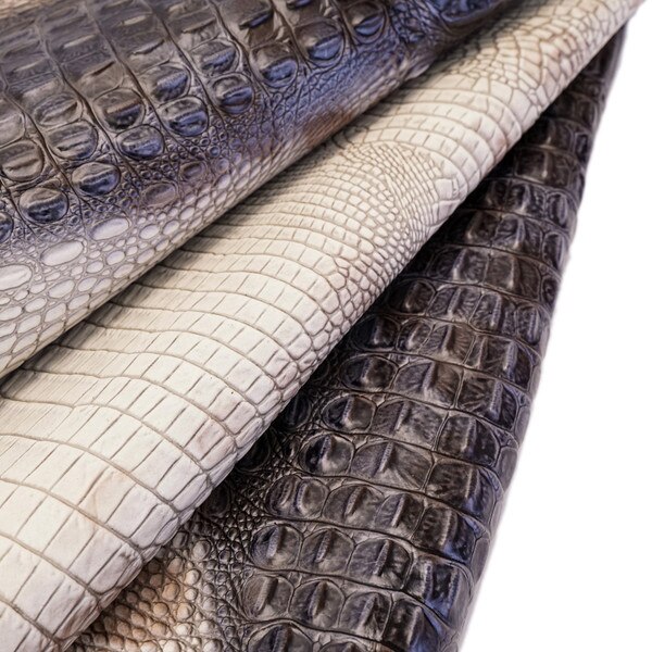 Crocodile Embossed Leather Vs Genuine Crocodile - BuyLeatherOnline