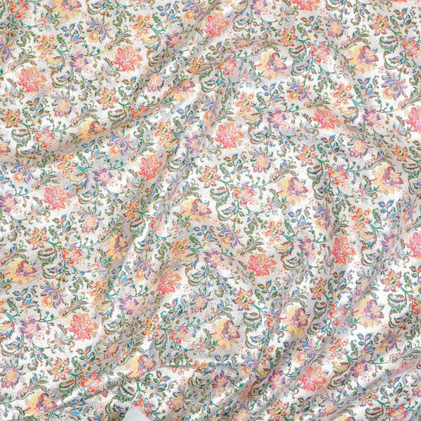 62-215.SLC.3.jpg Nappon Raised Flower - Silver Image
