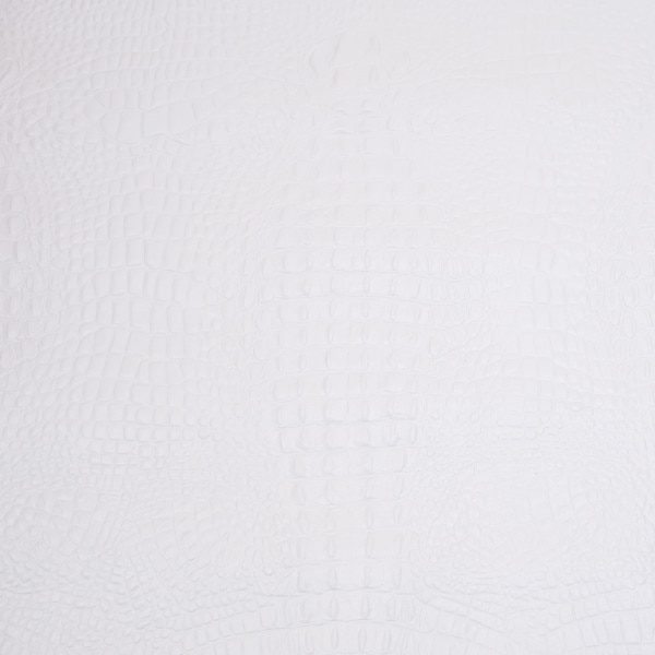 62-2604.SLC.4.jpg Embossed Alligator Side - White Image