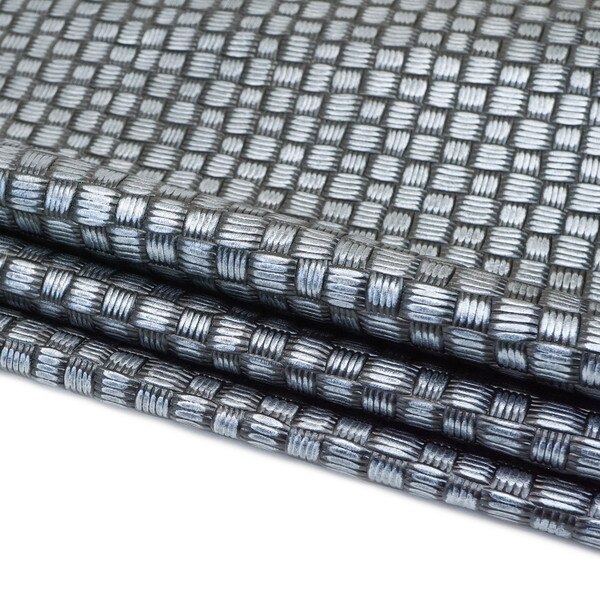 665-03.SLC.3.jpg Embossed Basketweave Side - Gunmetal Image