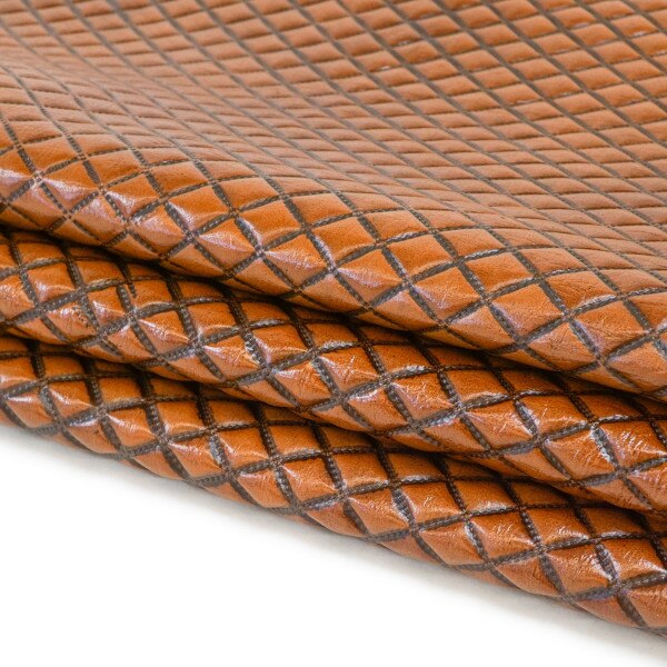665-2200.SLC.2.jpg Embossed Quilt Hide - Caramel Image