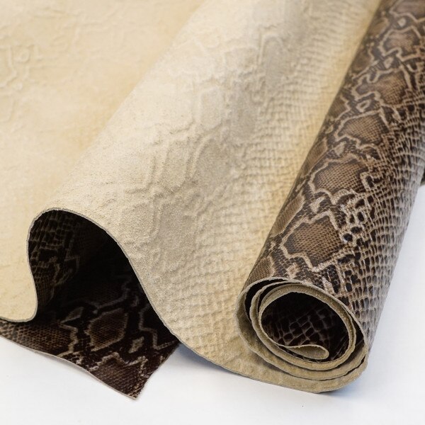 665-30521.SLC.2.jpg Pre-Cut Embossed Python Smokey Quartz - 12"x12". Image