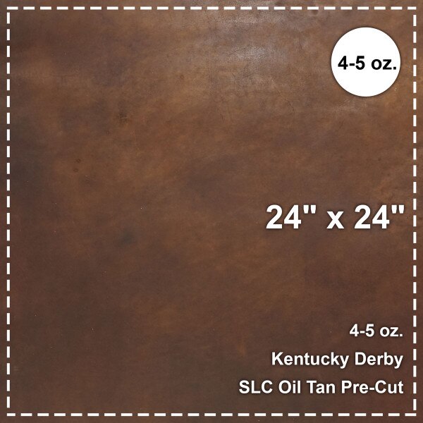 675-6025.SLC.1.jpg Kentucky Derby 4-5 oz. Oil Tan Pre-Cut 24"x 24" Image