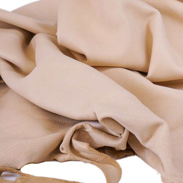 68-10.SLC.3.jpg Tannery Run Deerskin - Smoke Image