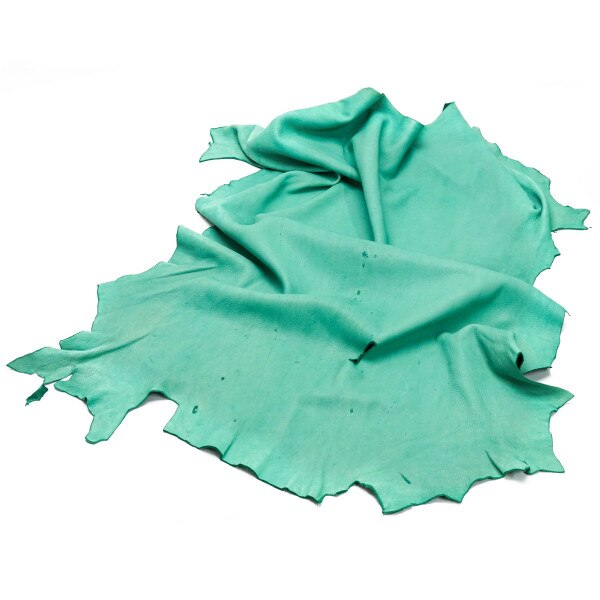 68-30.SLC.04.jpg Tannery Run Deerskin - Sea Foam Image