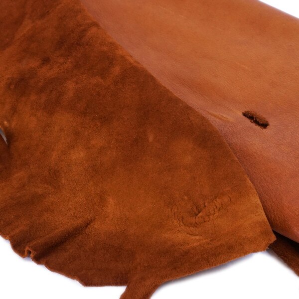 68-9.SLC.2.jpg Tannery Run Deerskin - Tobacco Image