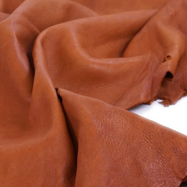 68-9.SLC.3.jpg Tannery Run Deerskin - Tobacco Image