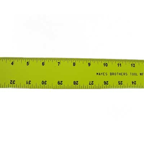78-221904.SLC.jpg 36"x2" Straight Edge Steel Ruler Image