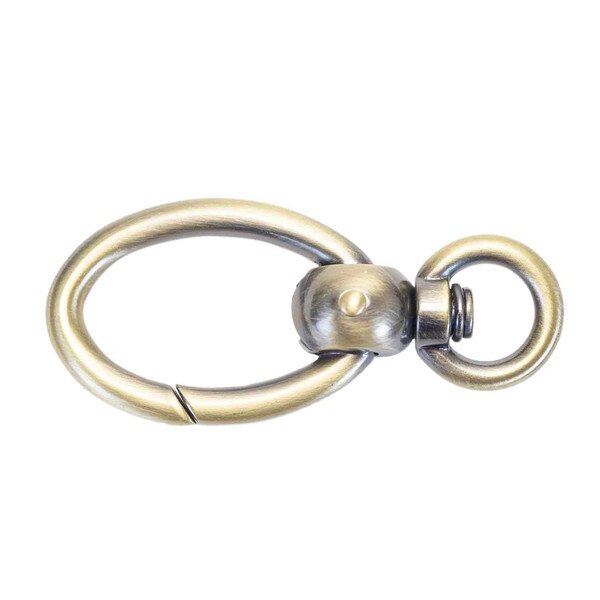 85-02.SLC.01.jpg 1/2" Lever Hook Swivel Snap - Antique Brass Image