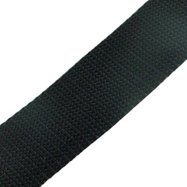 85-1215.SLC.jpg 1 ½" Poly Webbing - Black Yd Image