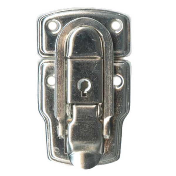 85-202102.SLC.jpg Keyed Latch Clasp - Nickel Plate Image