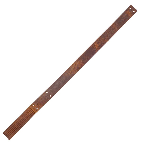 860-707011.SLC.01.jpg Fringed Leather Wristlet Strap - Copper Cowboy Image