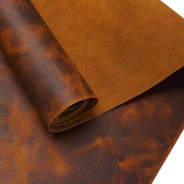 860-70730.SLC.03.jpg Copper Cowboy 4-5 oz. Oil Tan Pre-Cut 12" x 24" Image