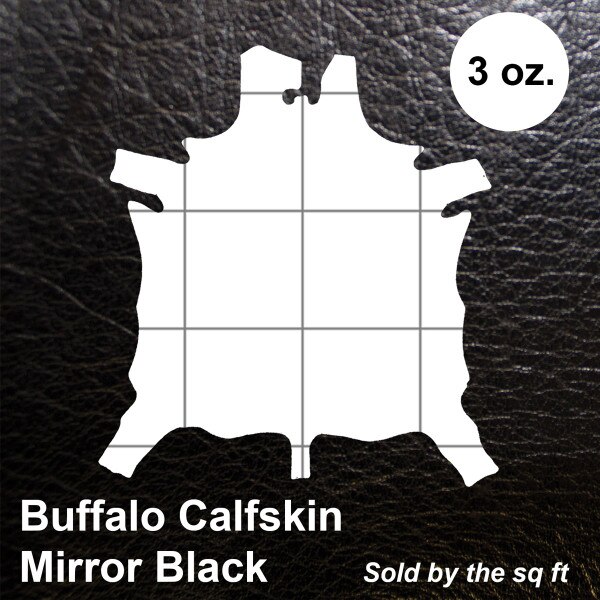 892-2455.SLC.1.jpg Buffalo Calf - Mirror Black Image