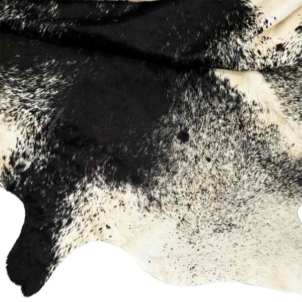 BWSR.SLC.01.jpg Black & White Speckled Cowhide Rugs Image