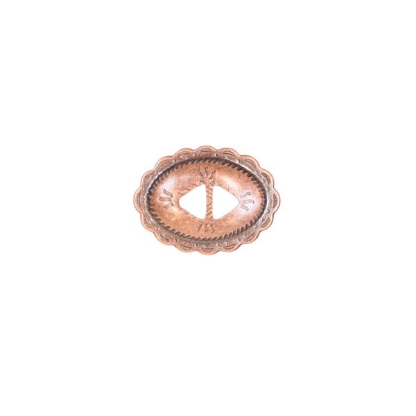 CDSOP.SLC.1.jpg Oval - Pueble Diamond Slotted Concho Image