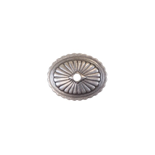 CROSB.SLC.3.jpg Oval - Sunburst Rivet on Concho Image