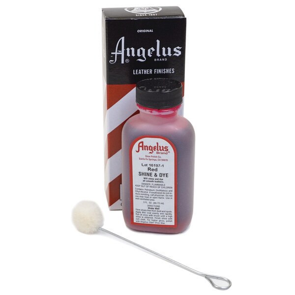 Angelus Leather Dye 3 oz - Red