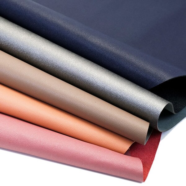 Faux Leather Fabric Saffiano Leather