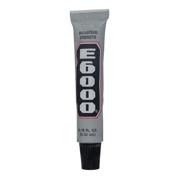 E-6000 Industrial Strength Craft Glue, 3.7 Oz. Large Tube