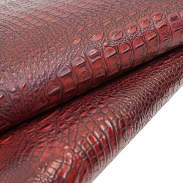 EGOC.Wine.01.jpg Embossed Gator on Cow Image