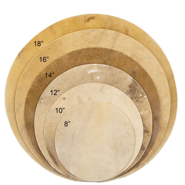 ERDC.SLC.01.jpg Special Purchase Elk Rawhide Drum Covers Image