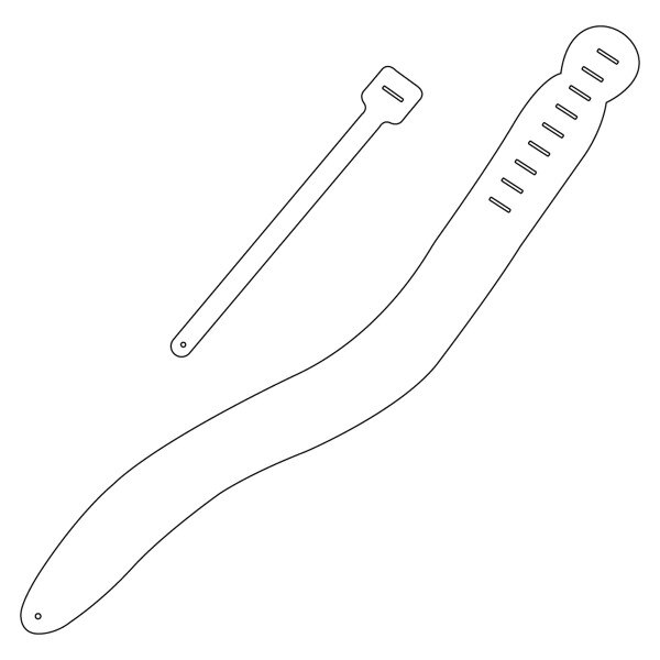 FPA-8.SLC.4.jpg S Curved Hermann Oak Guitar Strap Image