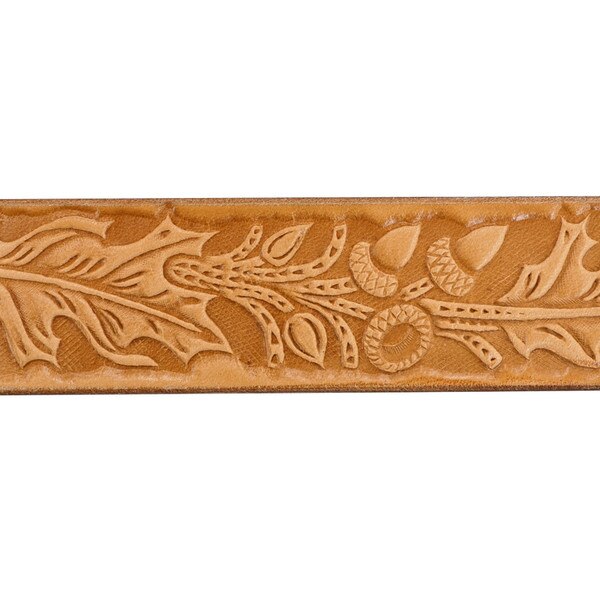 FPB-19.SLC.3.jpg Oak Leaf Embossed Belt Image