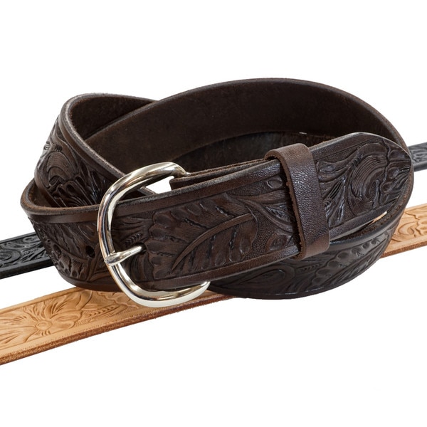 FPB-21.SLC.1.jpg Lowe Flower Embossed Belt Image