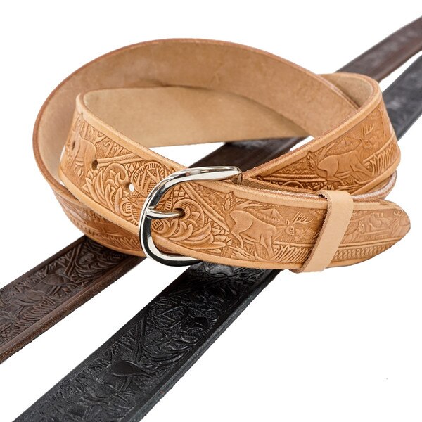 FPB-23.SLC.1.jpg Deer Embossed Belt Image