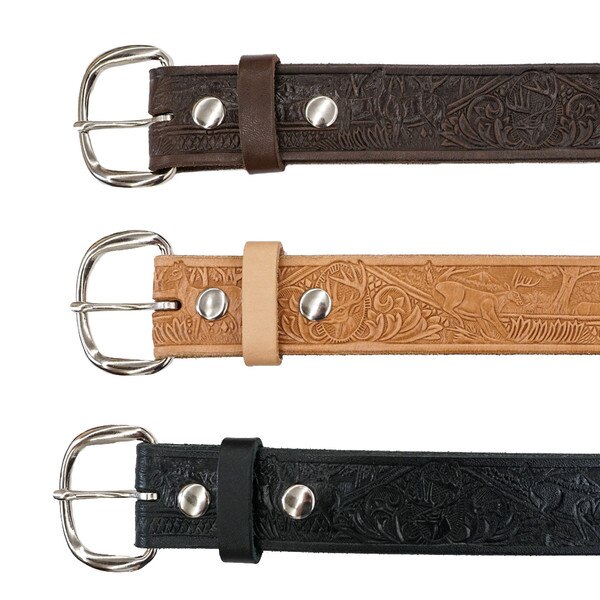 FPB-23.SLC.2.jpg Deer Embossed Belt Image