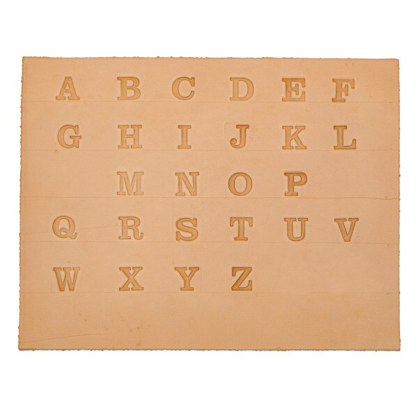 HDW004.SLC.2.jpg Block Craftmaster Alphabet Stamp Set Image