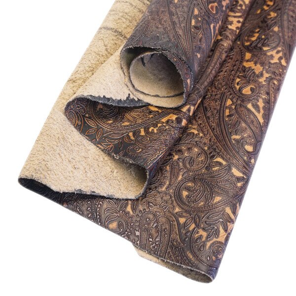 KSMR.Tigerseye.01.jpg Paisley Embossed Cow Image