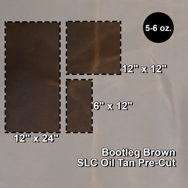 PCBB.SLC.1.jpg Bootleg Brown Oil Tan Pre-Cuts Image
