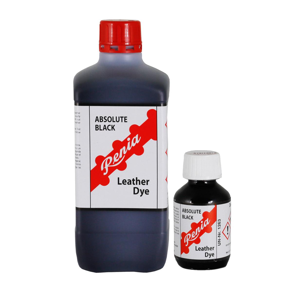 Angelus black leather dye sales