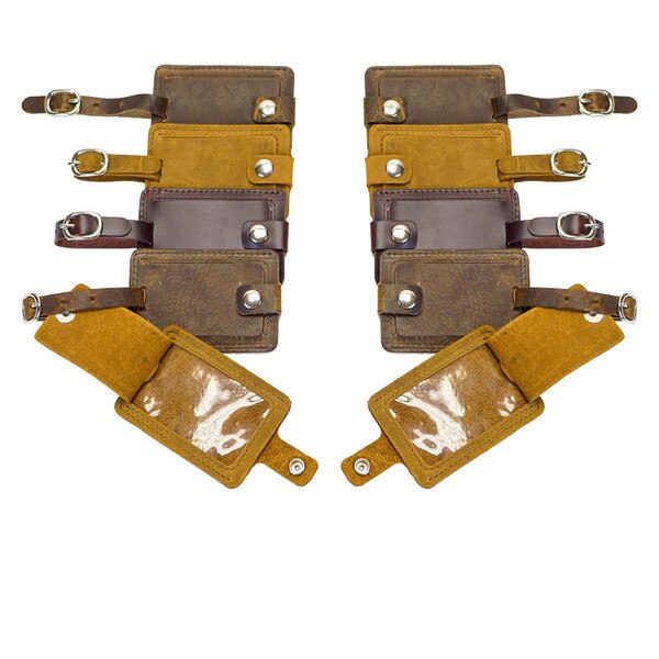 RLT.Brown.03.jpg Luggage Tag - 10 Pack Image