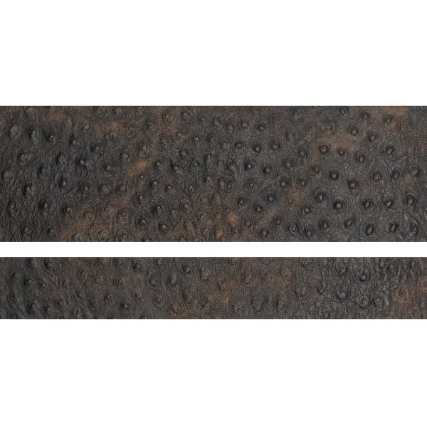 ROST.Brown.01.jpg Rustic Ostrich Embossed Strips Image