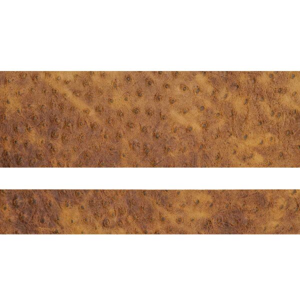 ROST.Pecan.01.jpg Rustic Ostrich Embossed Strips Image
