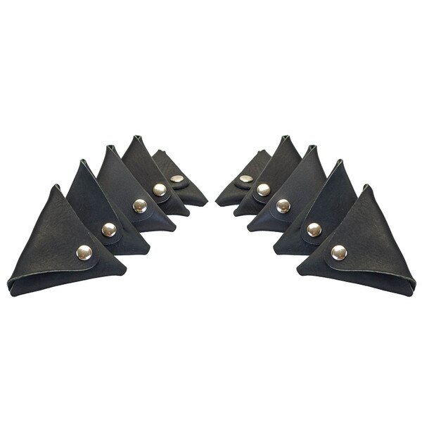 RTCP.Black.02.jpg Triangle Change Purse - 10 Pack Image