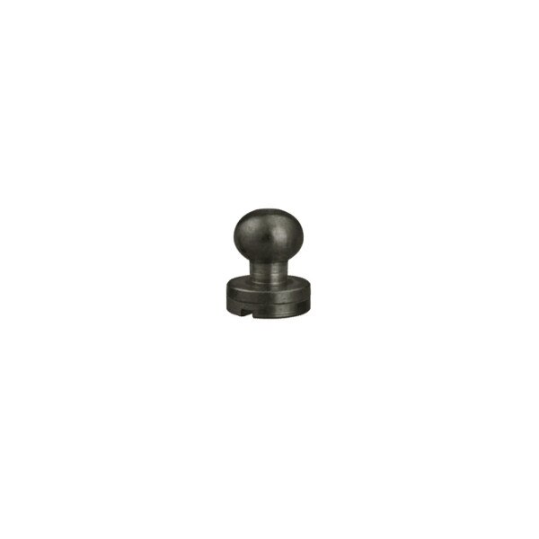 SB10.Black.7mm.01.jpg Solid Brass Button Studs - 10 Pack Image